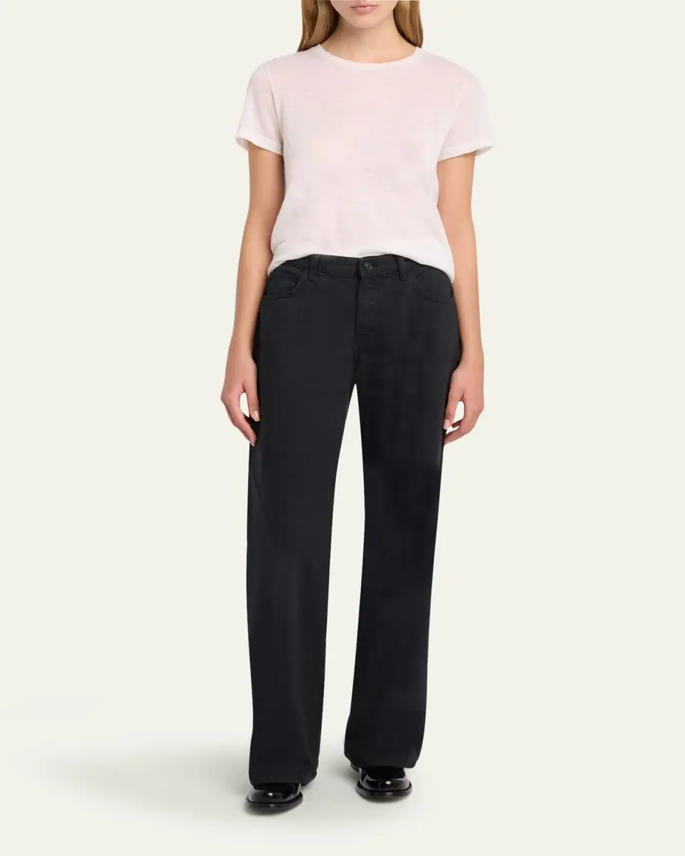 The Row Eglitta Straight-Leg Jeans | Thumbnail 2 The Row Eglitta Straight-Leg Jeans | Thumbnail 2