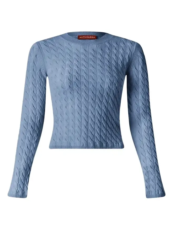 Milla Cashmere Cable-Knit Sweater Milla Cashmere Cable-Knit Sweater