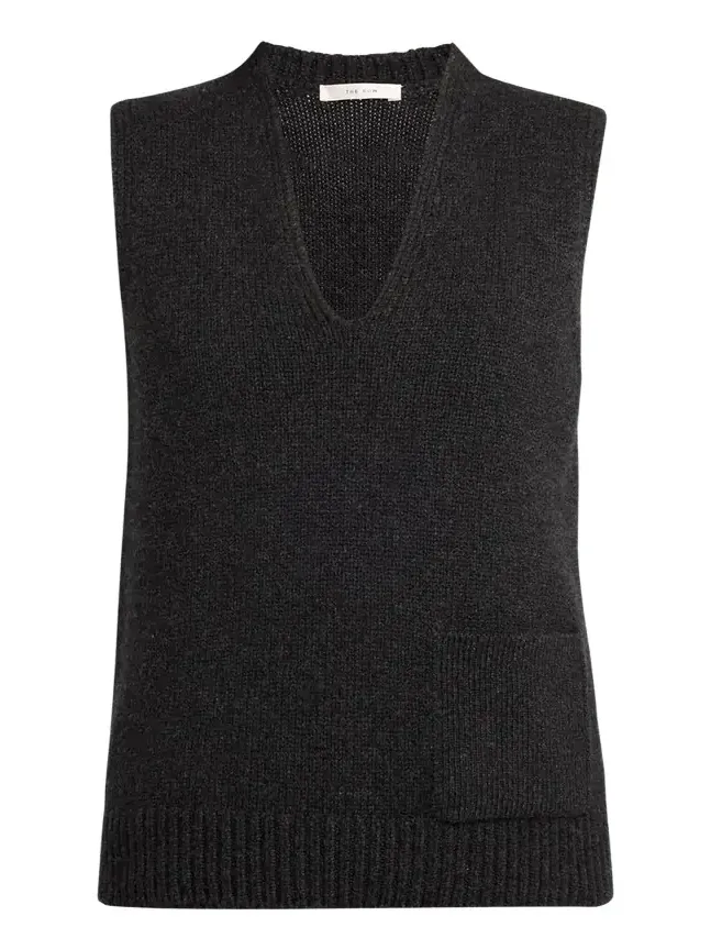 Marte V-Neck Cashmere Sweater Vest