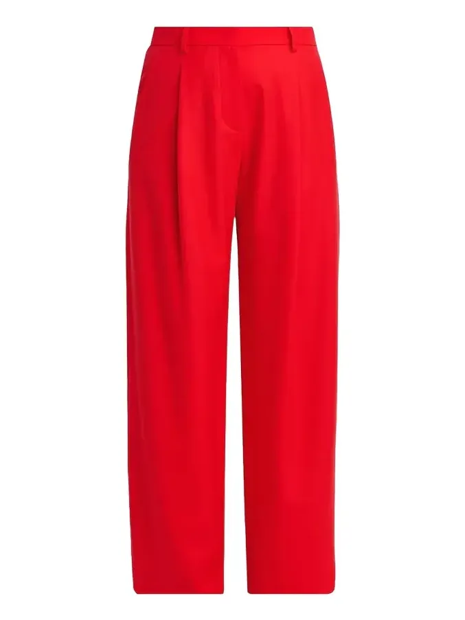 Giorgio Armani Wide-Leg Virgin Wool Trousers