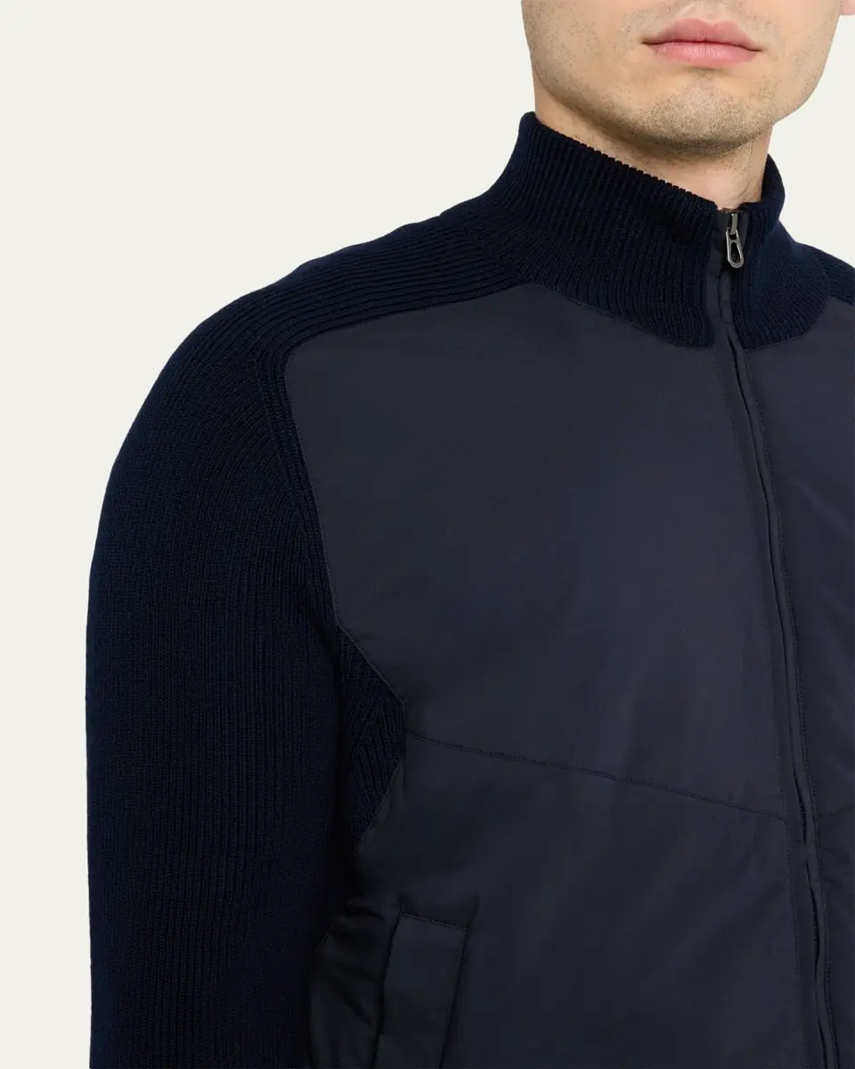Sease Men's Dinghy Cashmere Rib Reversible Rollneck Sweater | Thumbnail 5 Sease Men's Dinghy Cashmere Rib Reversible Rollneck Sweater | Thumbnail 5