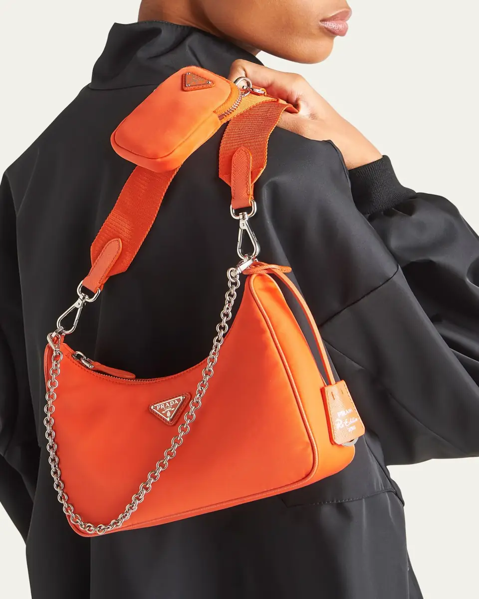 Prada Re-Edition 2005 Nylon Shoulder Bag | Thumbnail 3 Prada Re-Edition 2005 Nylon Shoulder Bag | Thumbnail 3