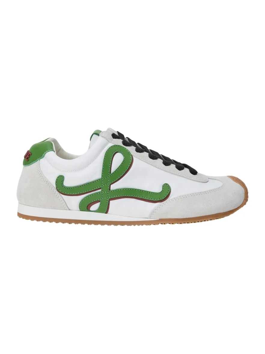 Loewe Men's Ballet Runner 2.0 Nylon and Calfskin Sneakers