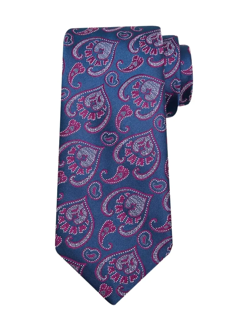 Men's Petite Geometric Silk Tie Men's Petite Geometric Silk Tie