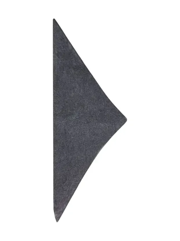Brushed Cashmere Bandana Scarf
