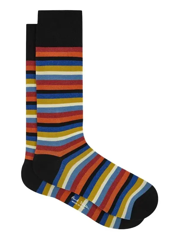 Men's Colorblock Stripe Crew Socks Men's Colorblock Stripe Crew Socks