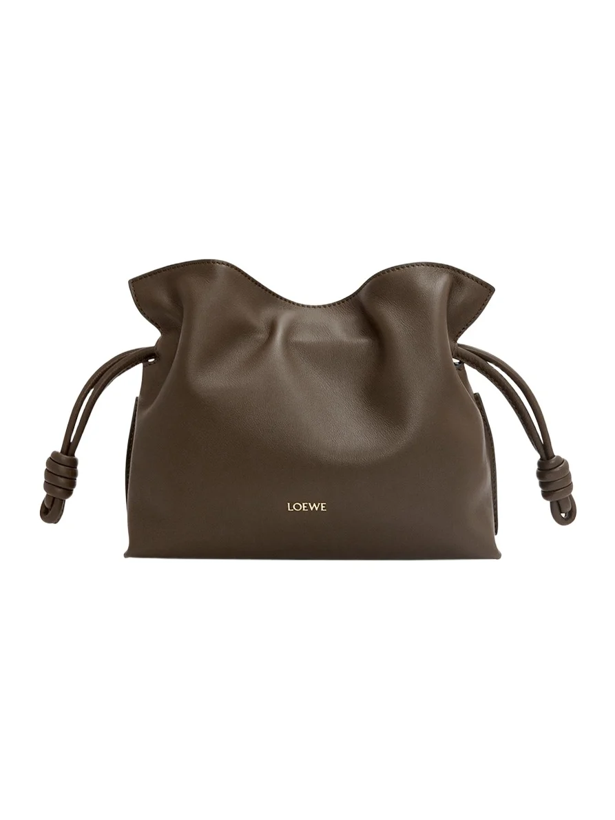 Flamenco Mini Clutch Bag in Nappa Leather Flamenco Mini Clutch Bag in Nappa Leather