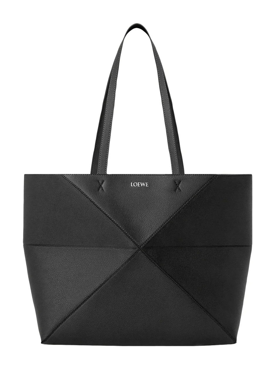 Puzzle Fold Tote Bag in Leather Puzzle Fold Tote Bag in Leather