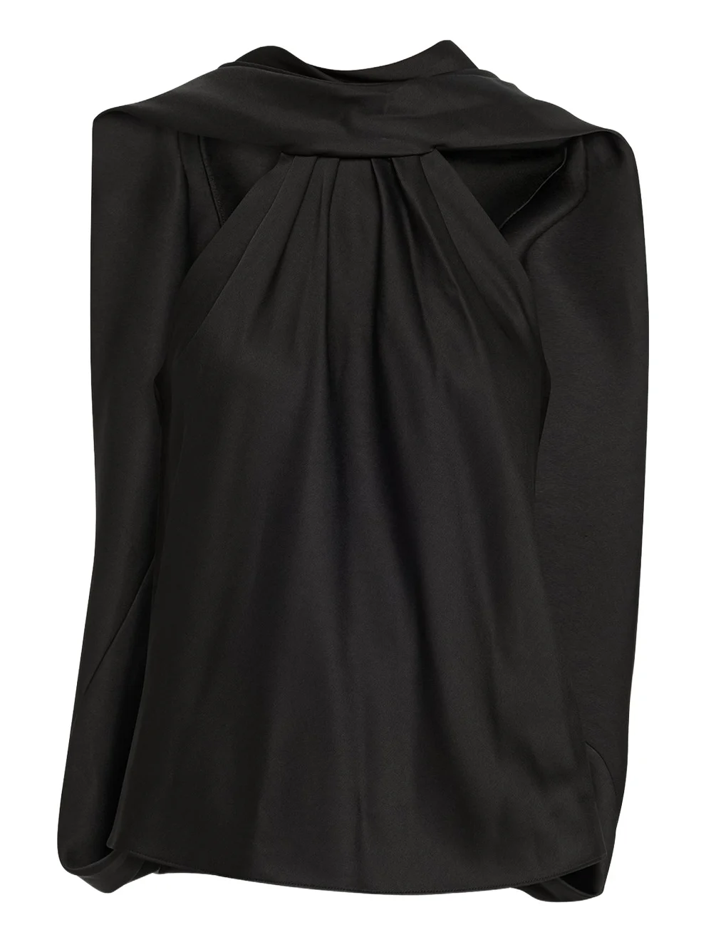 Scarlett Satin Cape Top Scarlett Satin Cape Top