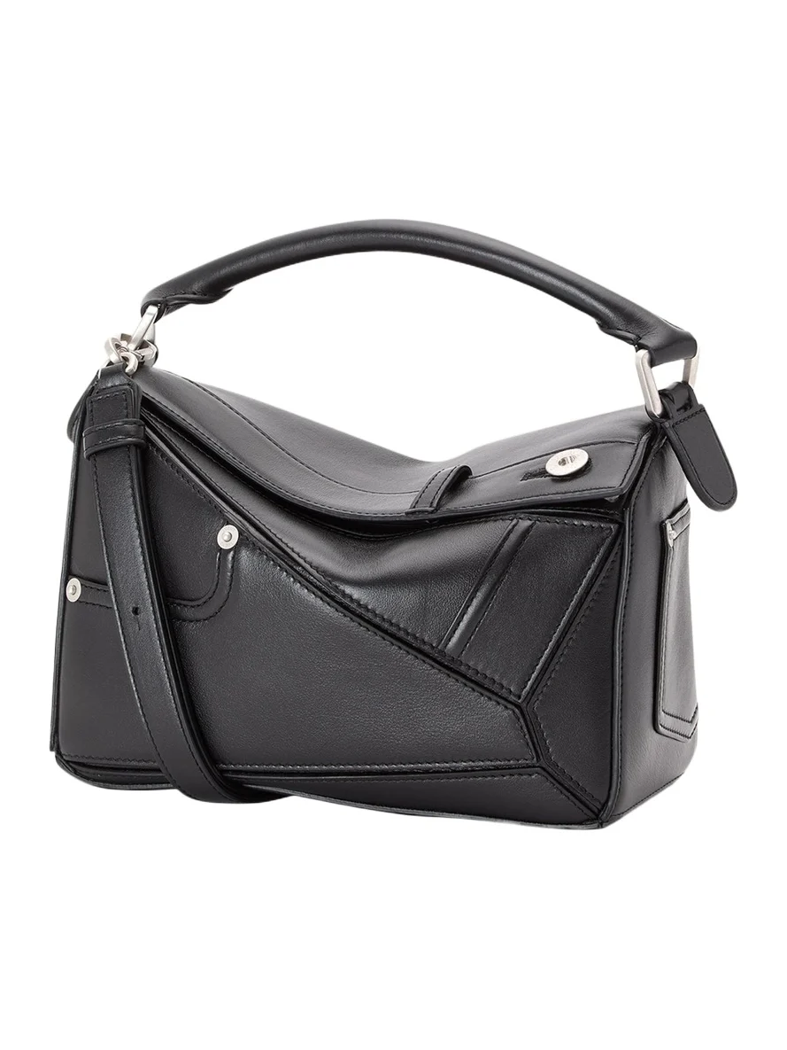 Puzzle Small Top-Handle Bag in Leather Puzzle Small Top-Handle Bag in Leather