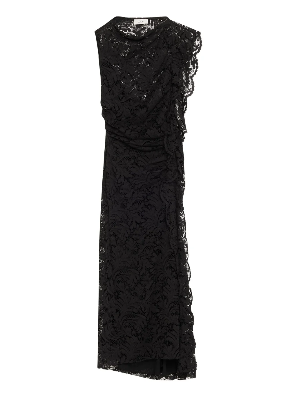 A.L.C. Astrid Draped Lace Dress