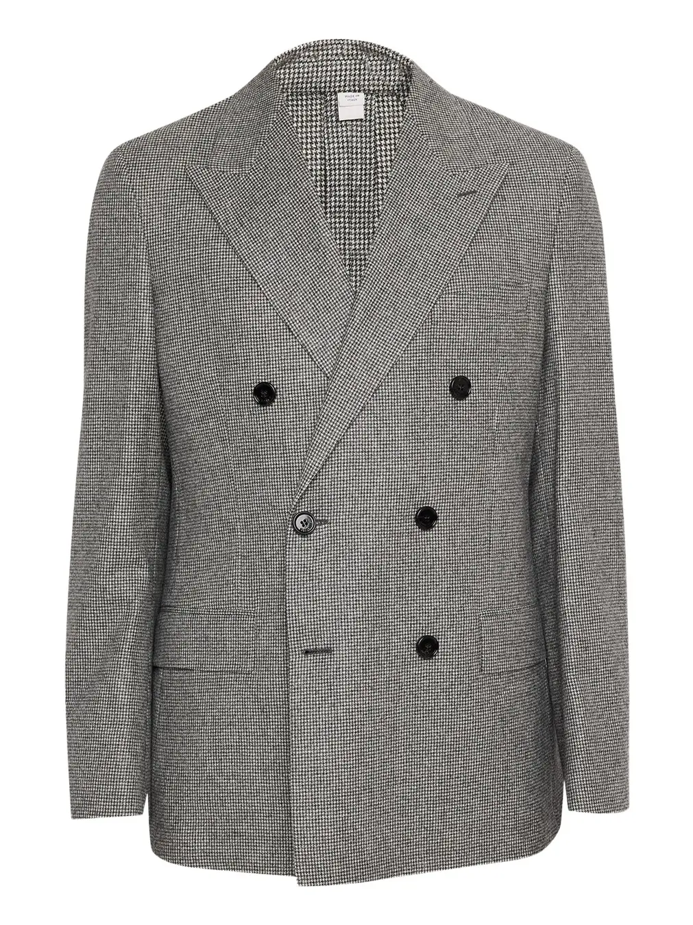 Burberry Men's Puppytooth Check Wool Tailored Jacket