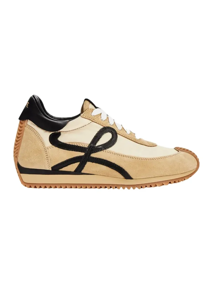 Loewe Flow Runner Suede and Leather Sneakers