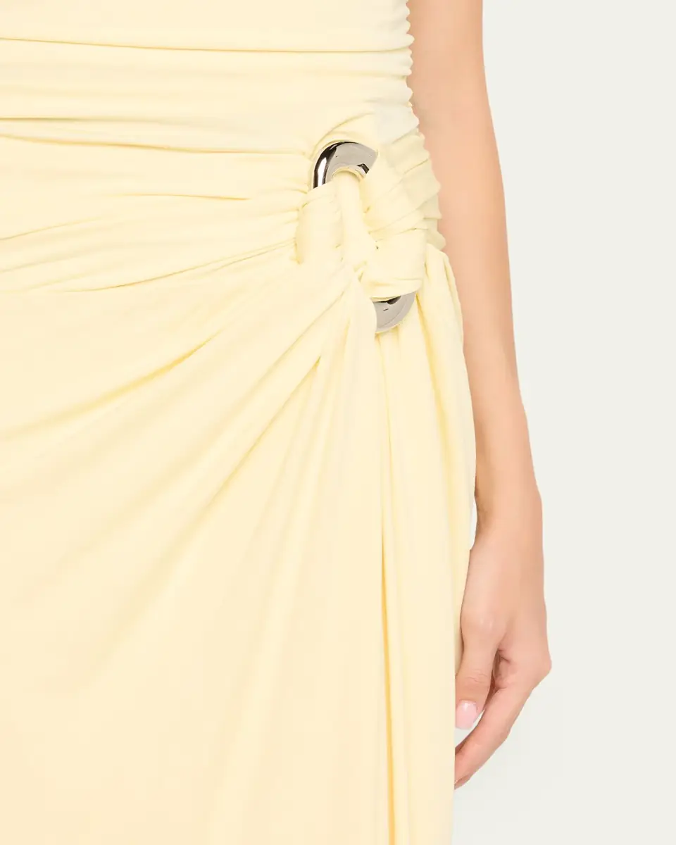 Simkhai Emma Draped Strapless Dress | Thumbnail 5 Simkhai Emma Draped Strapless Dress | Thumbnail 5
