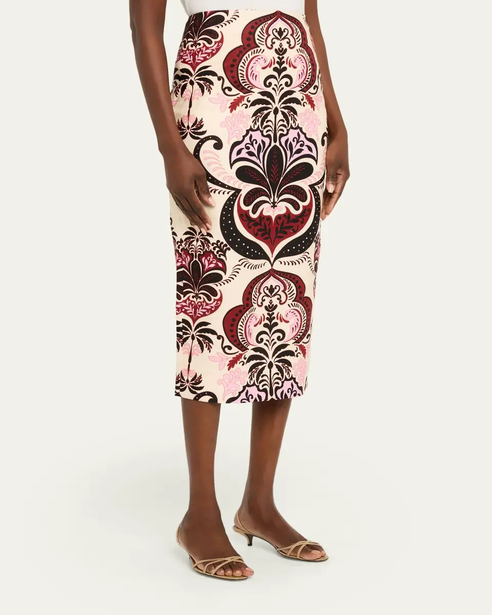 Cara Cara Sienna Printed Midi Skirt | Thumbnail 4