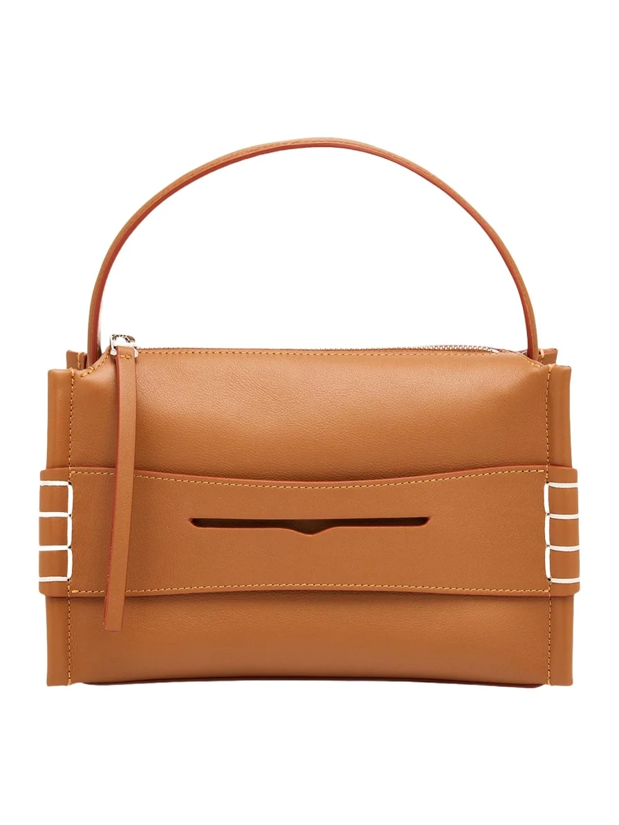 Small Loafer Leather Top-Handle Bag Small Loafer Leather Top-Handle Bag