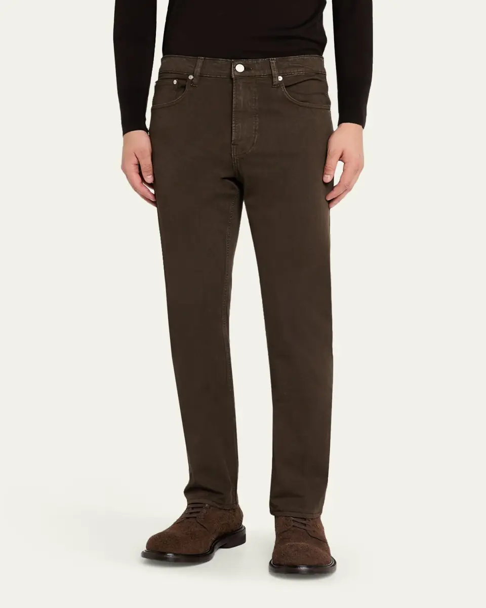 FRAME Men's Modern Straight-Leg Jeans | Thumbnail 4