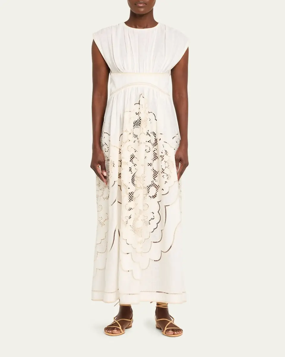 Zimmermann Daylight Waisted Maxi Dress | Thumbnail 2