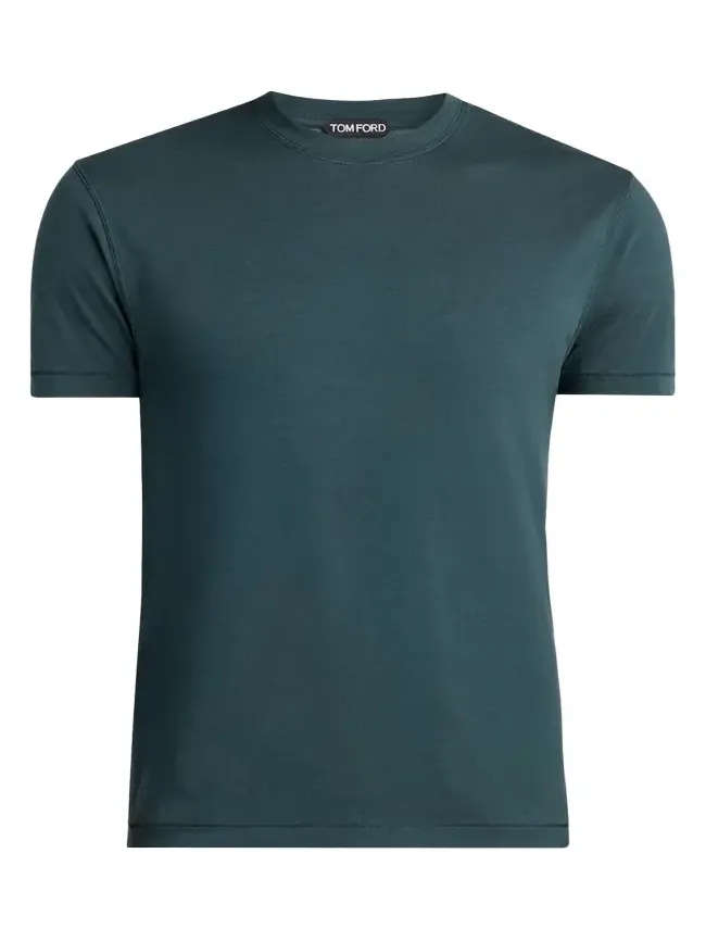 Men's Lyocell-Cotton Crewneck T-Shirt Men's Lyocell-Cotton Crewneck T-Shirt