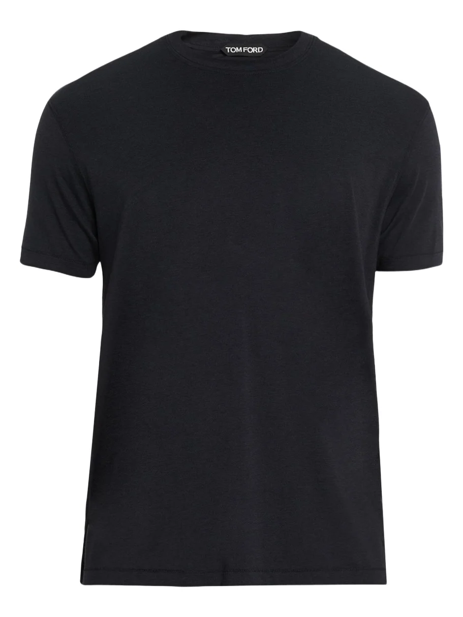 Men's Lyocell-Cotton Crewneck T-Shirt Men's Lyocell-Cotton Crewneck T-Shirt