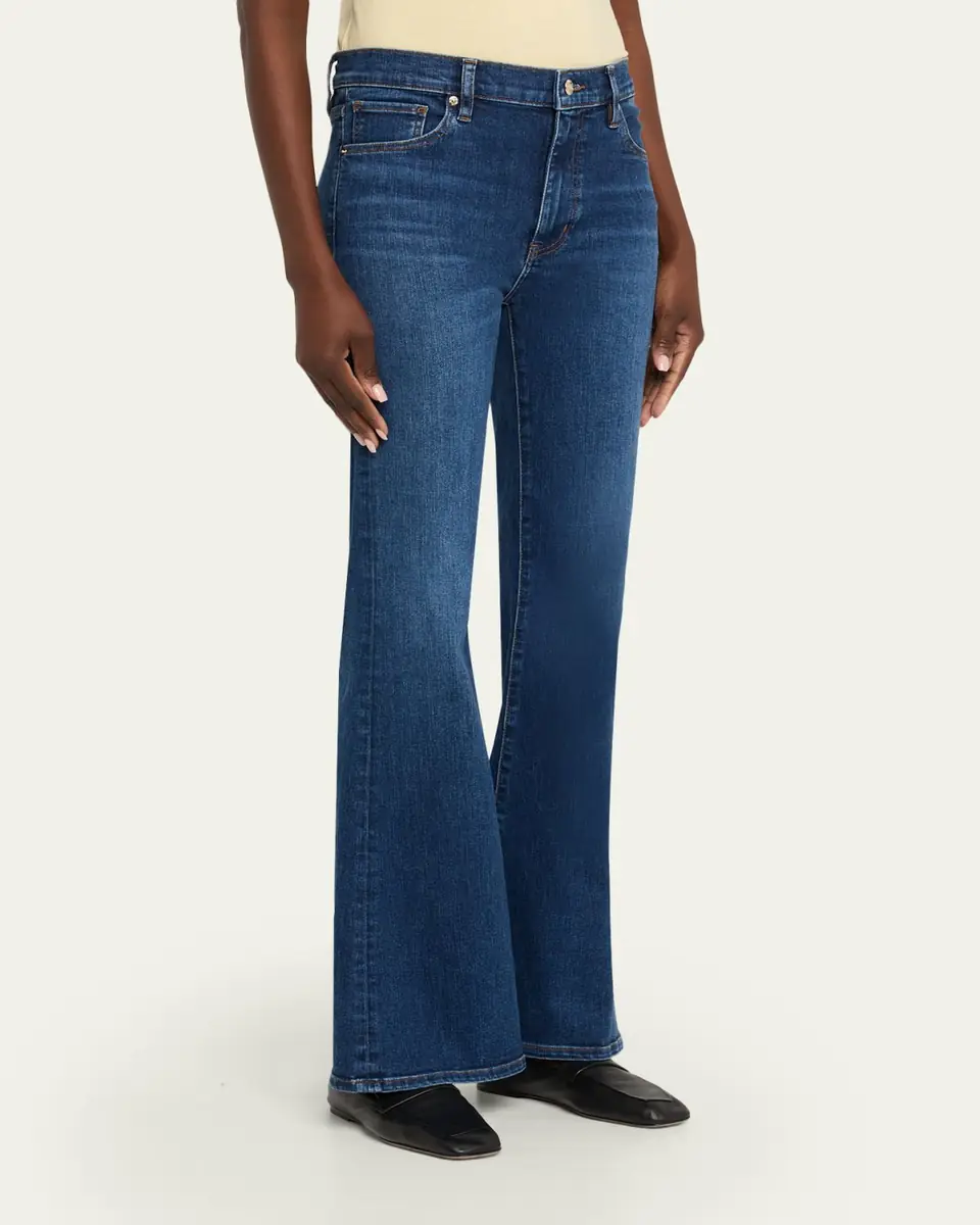 Frame The Icon Flare Jeans | Thumbnail 4 Frame The Icon Flare Jeans | Thumbnail 4