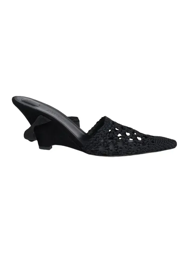 80mm Les Espadrilles Ankle-Tie Wedge Mules 80mm Les Espadrilles Ankle-Tie Wedge Mules