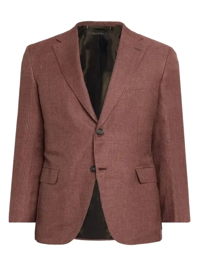 Brioni Men's Ravello Textured Single-Breasted Blazer