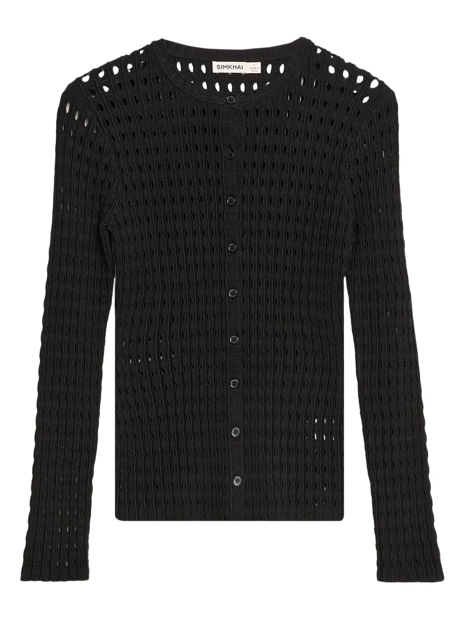 Mabel Openwork Cardigan Mabel Openwork Cardigan