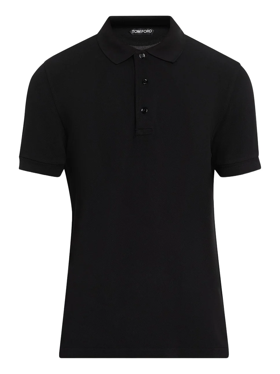 Tom Ford Men's Lyocell Pique Polo Shirt