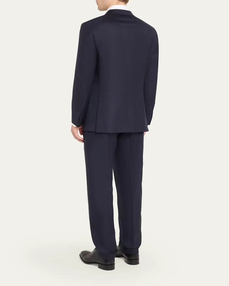 Brioni Men's Brunico Plaid Wool Blazer | Thumbnail 3 Brioni Men's Brunico Plaid Wool Blazer | Thumbnail 3