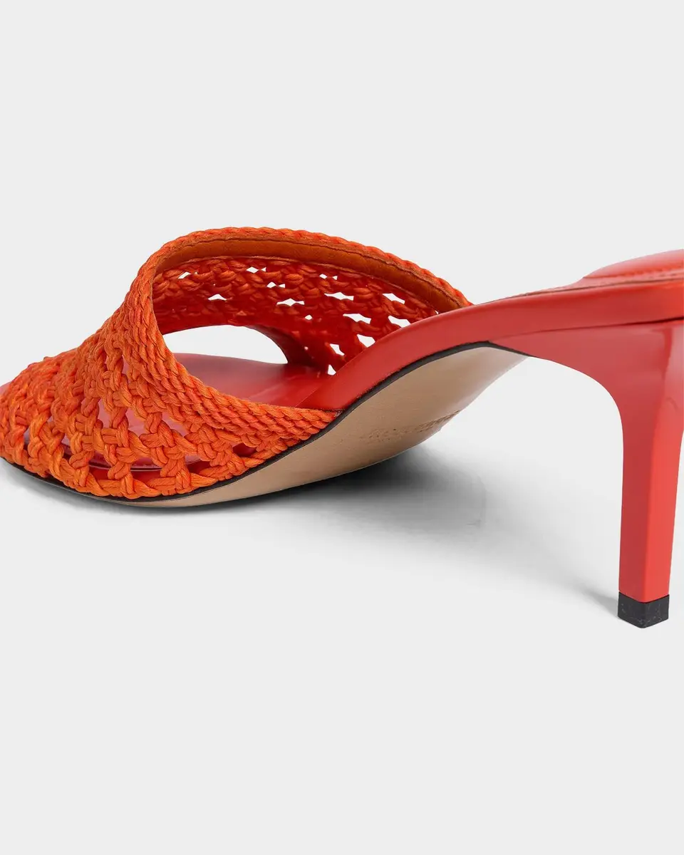 Jacquemus 75mm Les Cubisto Open-Knit Mules | Thumbnail 3 Jacquemus 75mm Les Cubisto Open-Knit Mules | Thumbnail 3