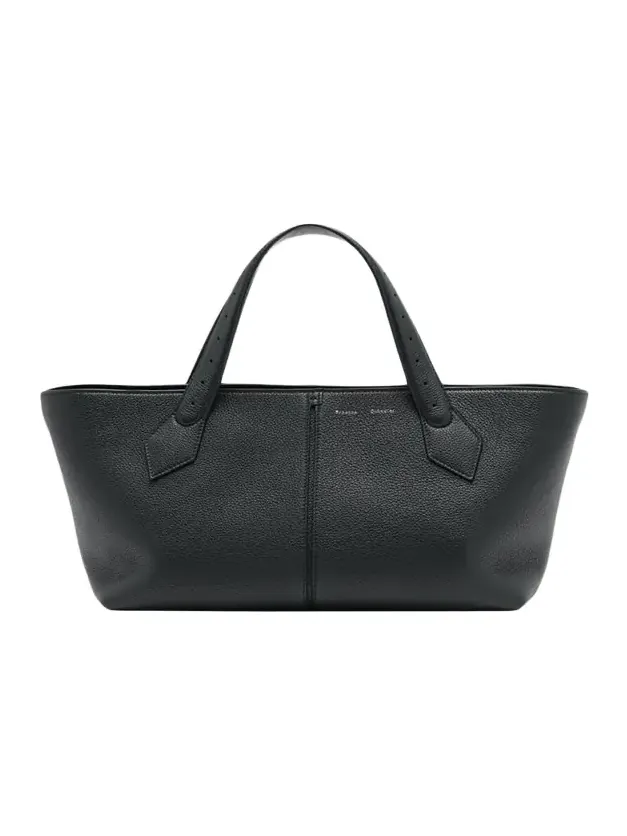 Chelsea East-West Pebble Leather Tote Bag