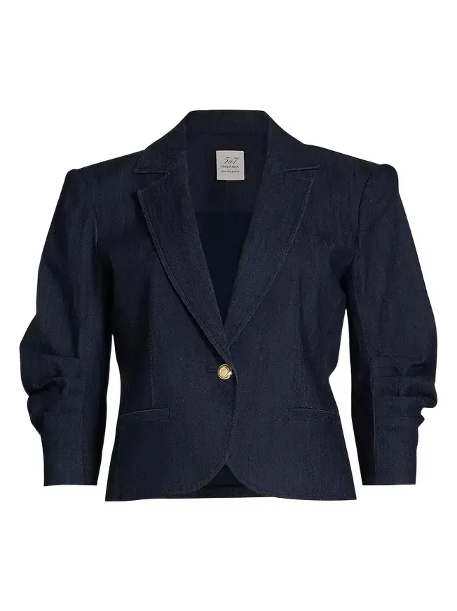 Khloe Petit Denim Blazer Khloe Petit Denim Blazer