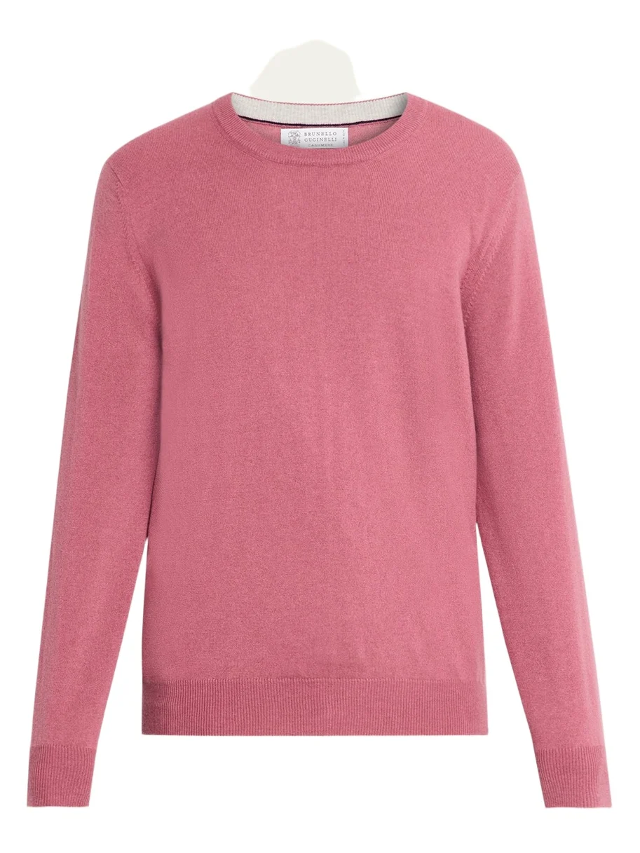 Brunello Cucinelli Men's Cashmere Knit Crewneck Sweater