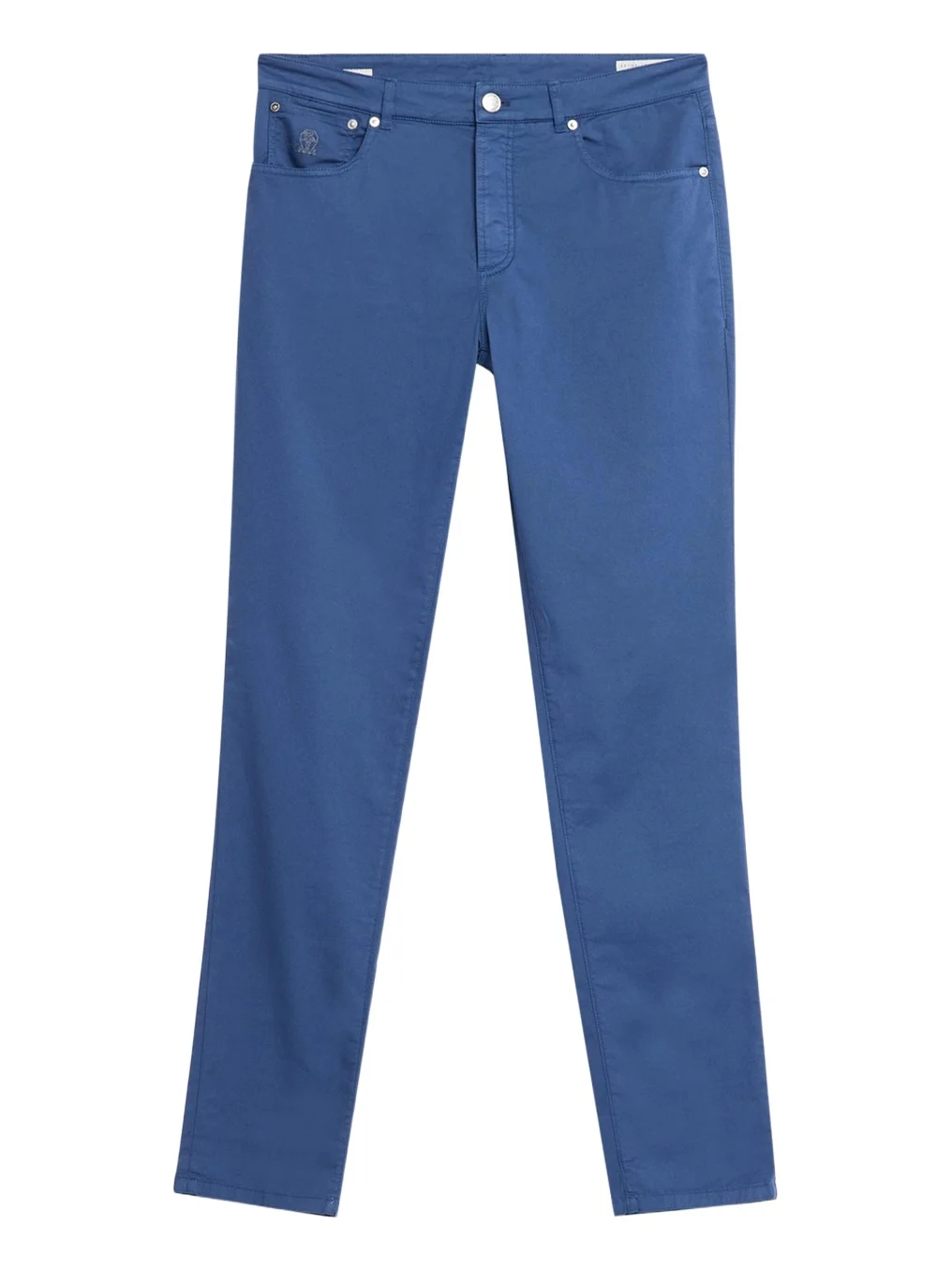 Brunello Cucinelli Men's Dyed Cotton Straight-Fit Five-Pocket Pants