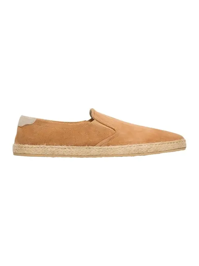 Brunello Cucinelli Men's Suede Slip-On Espadrilles