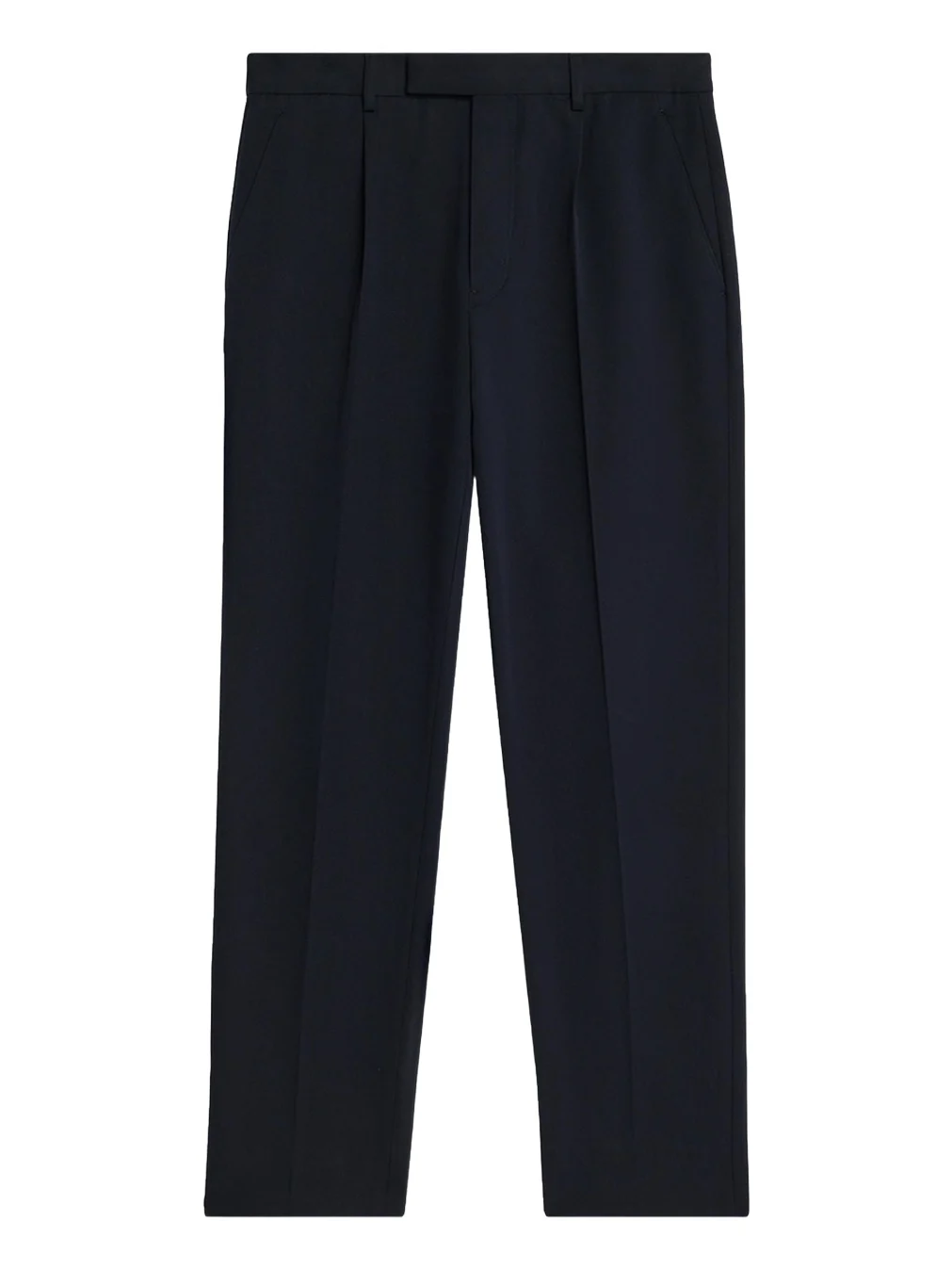 Men's Cotton and Wool Single-Pleated Pants Men's Cotton and Wool Single-Pleated Pants