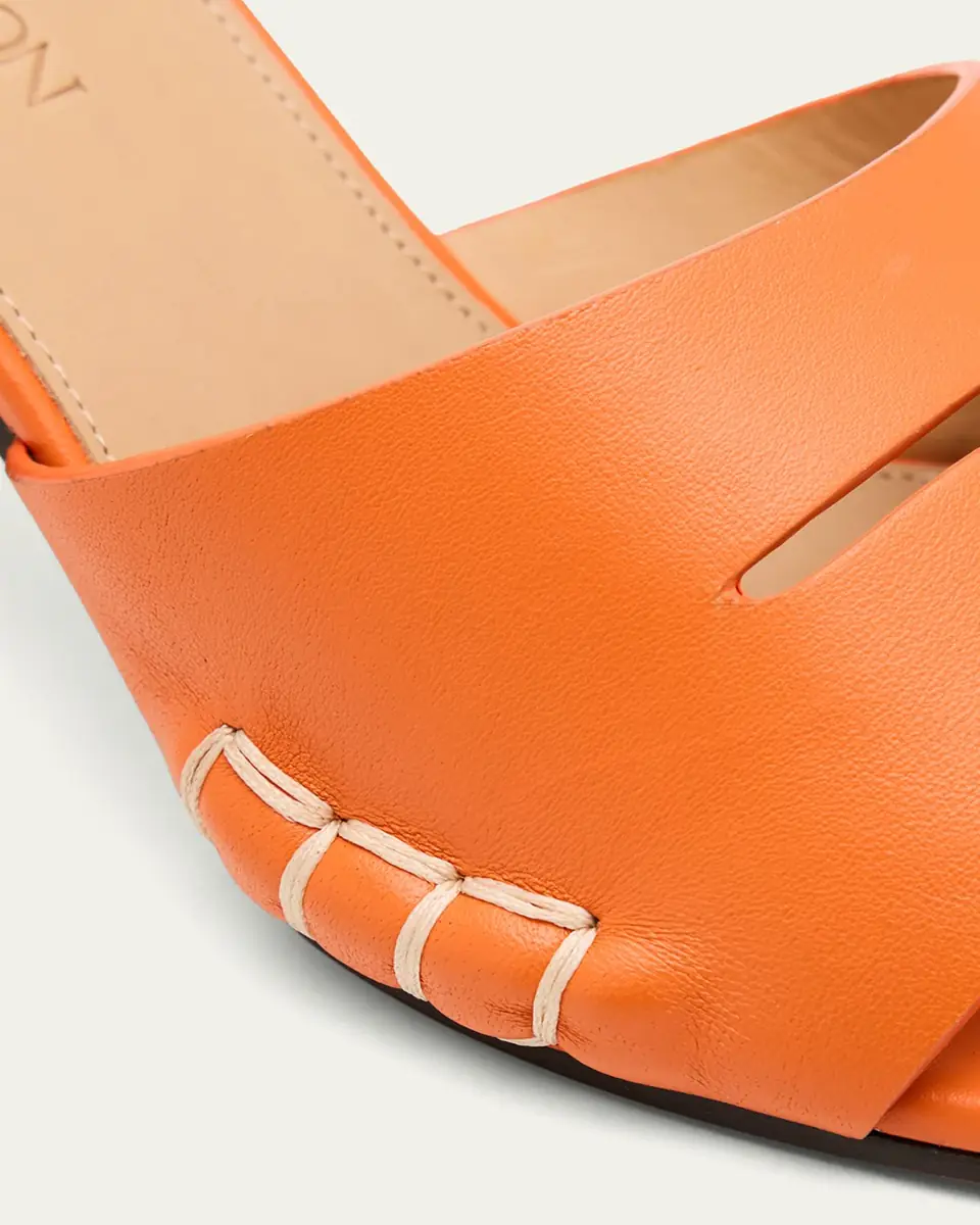 JW Anderson Leather Loafer-Inspired Mule Sandals | Thumbnail 5