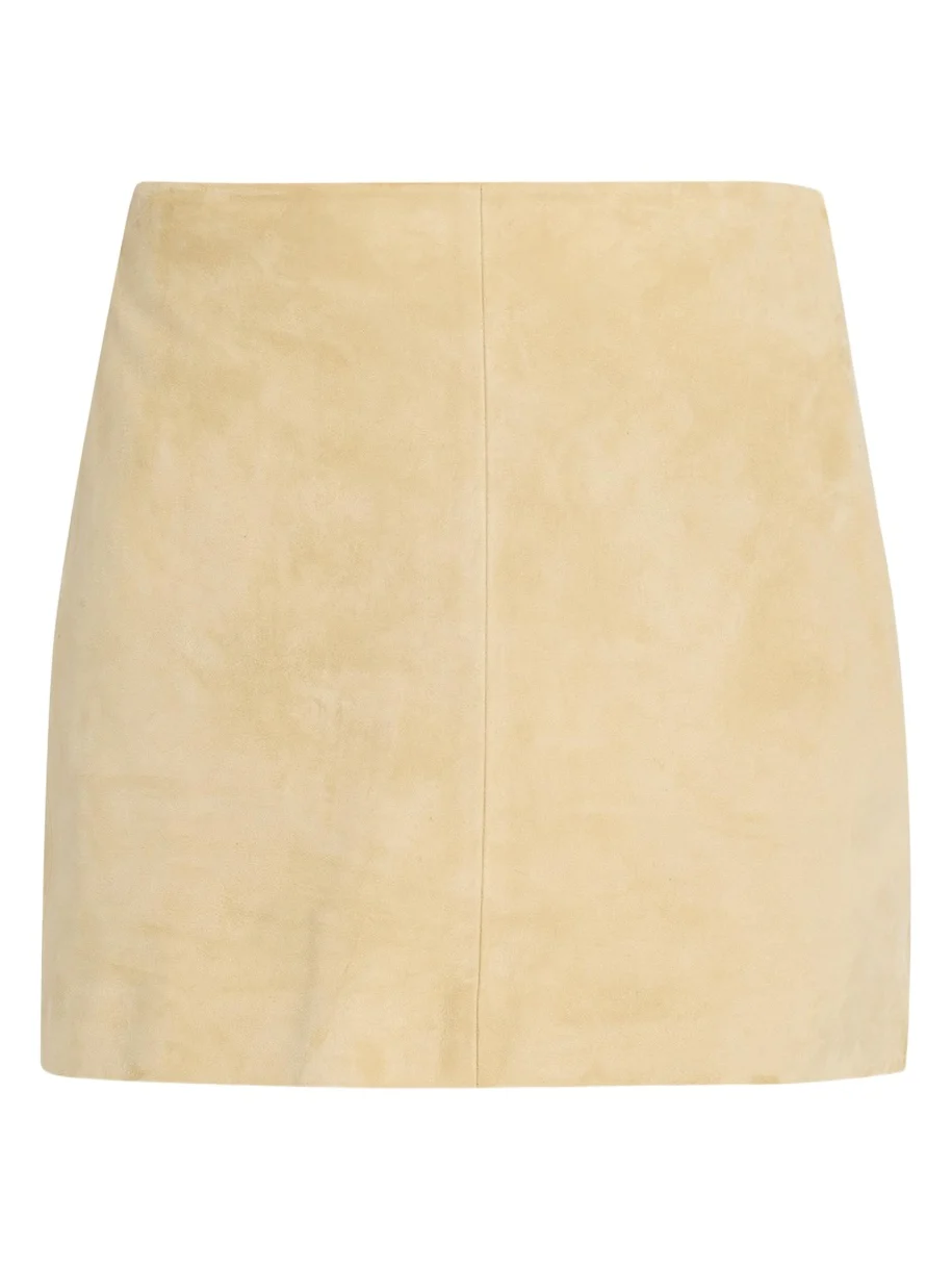 Melody A-Line Suede Mini Skirt Melody A-Line Suede Mini Skirt