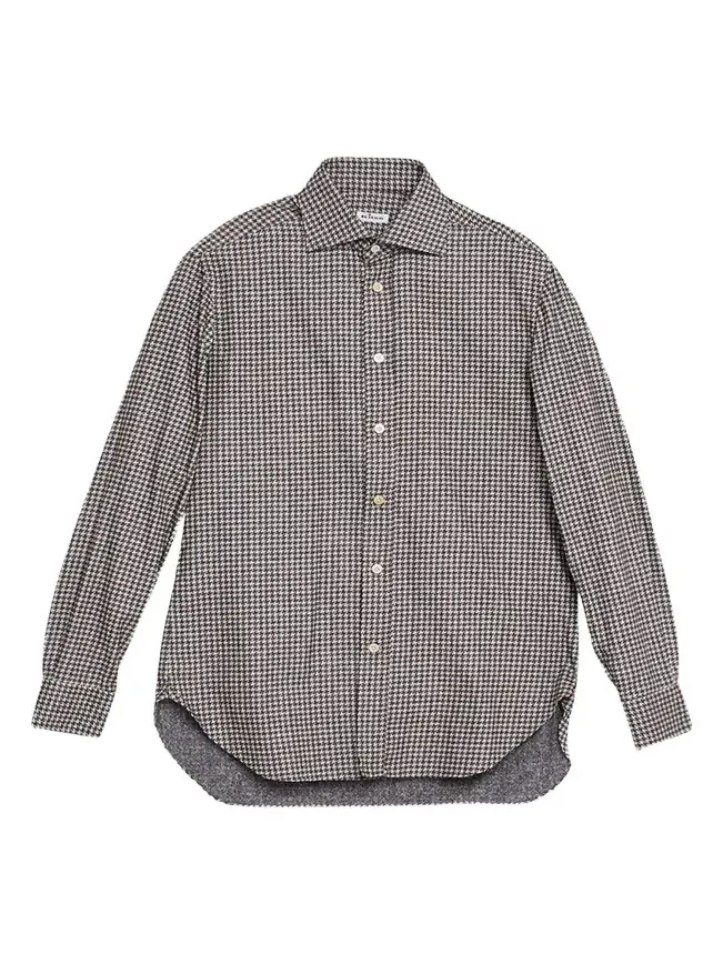 Men's Cotton Houndstooth Classic-Fit Sport Shirt Men's Cotton Houndstooth Classic-Fit Sport Shirt
