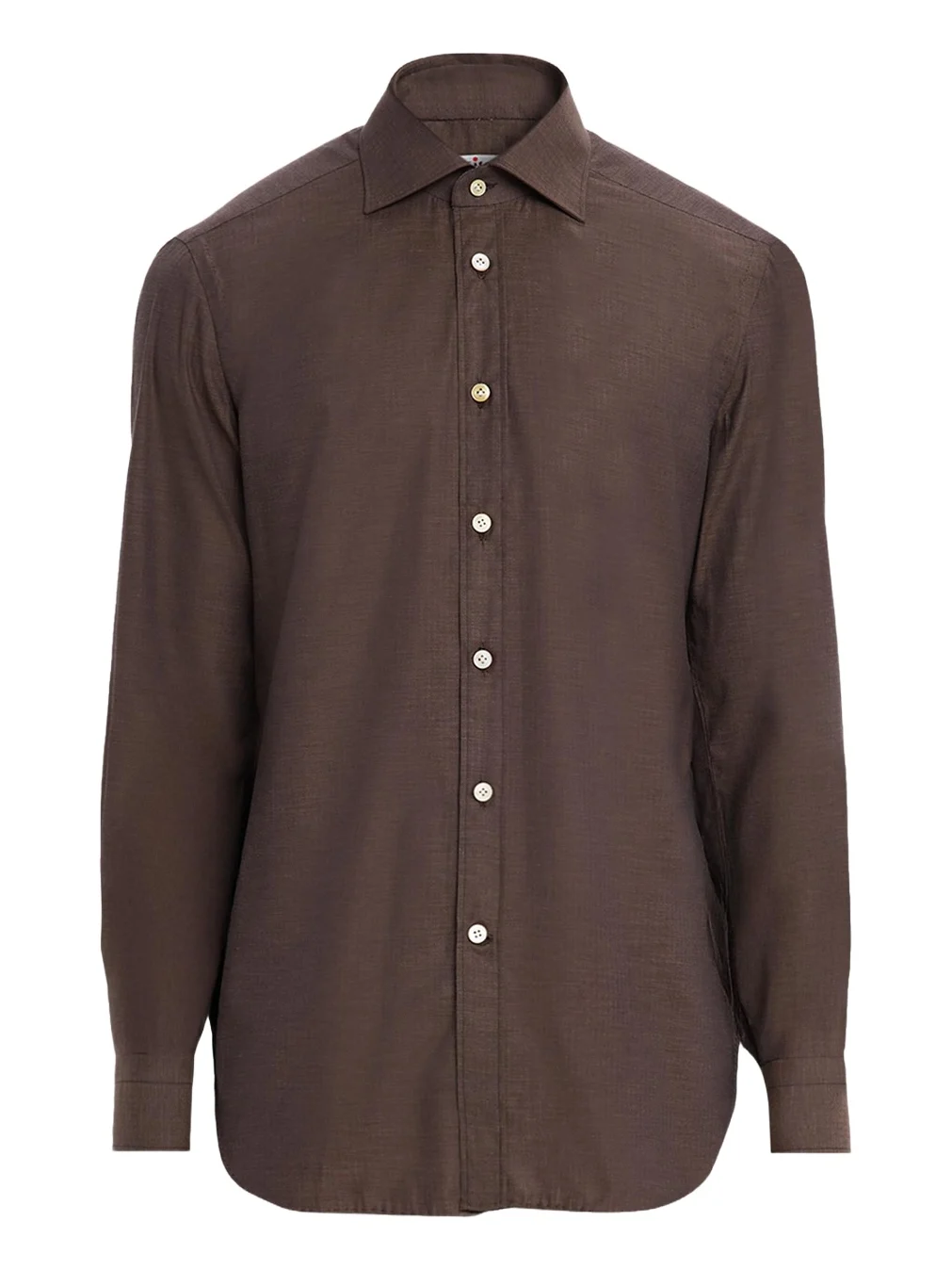 Men's Cotton Micro-Herringbone Sport Shirt