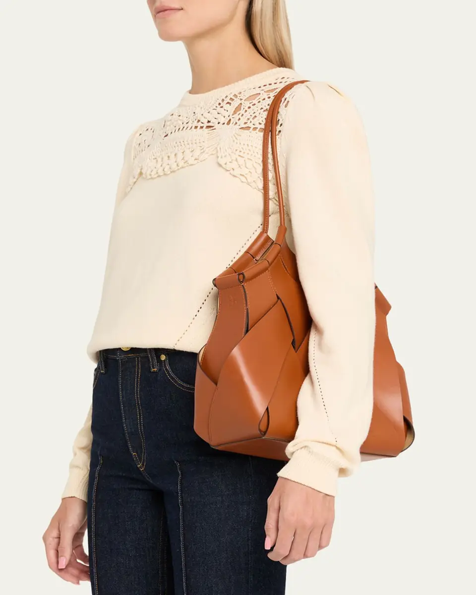 Ulla Johnson Charlotte Woven Leather Shoulder Bag | Thumbnail 3 Ulla Johnson Charlotte Woven Leather Shoulder Bag | Thumbnail 3
