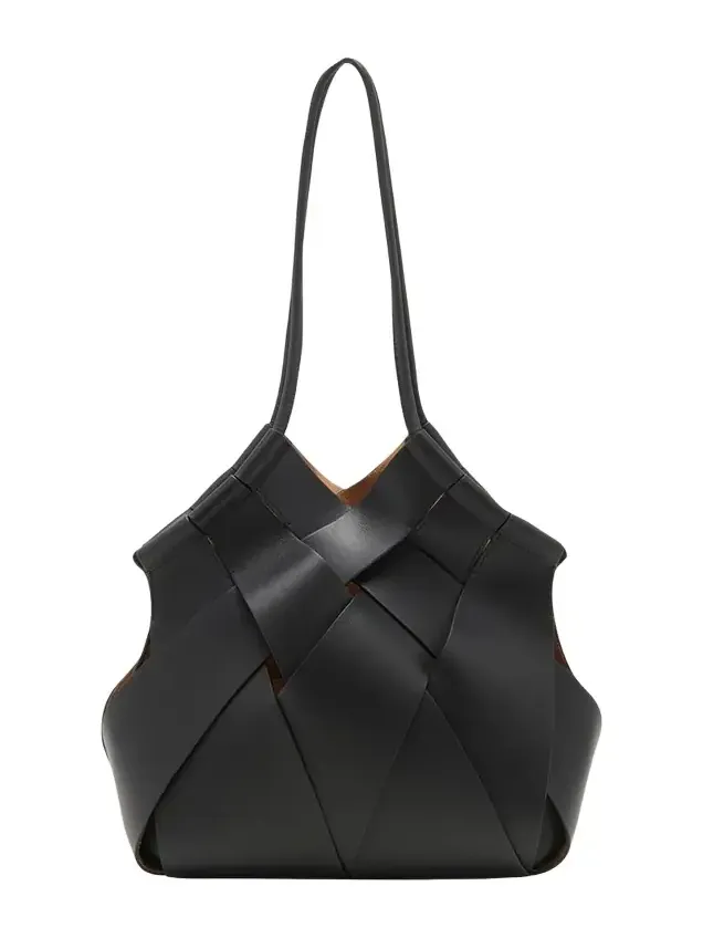 Charlotte Woven Leather Shoulder Bag Charlotte Woven Leather Shoulder Bag