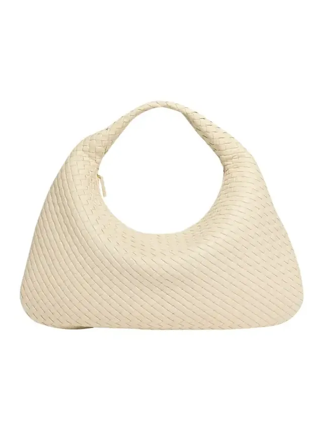 Bottega Veneta Veneta Maxi Leather Hobo Bag