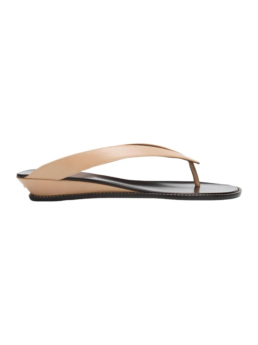 Giuseppe Zanotti 25mm Amelia Leather Thong Sandals