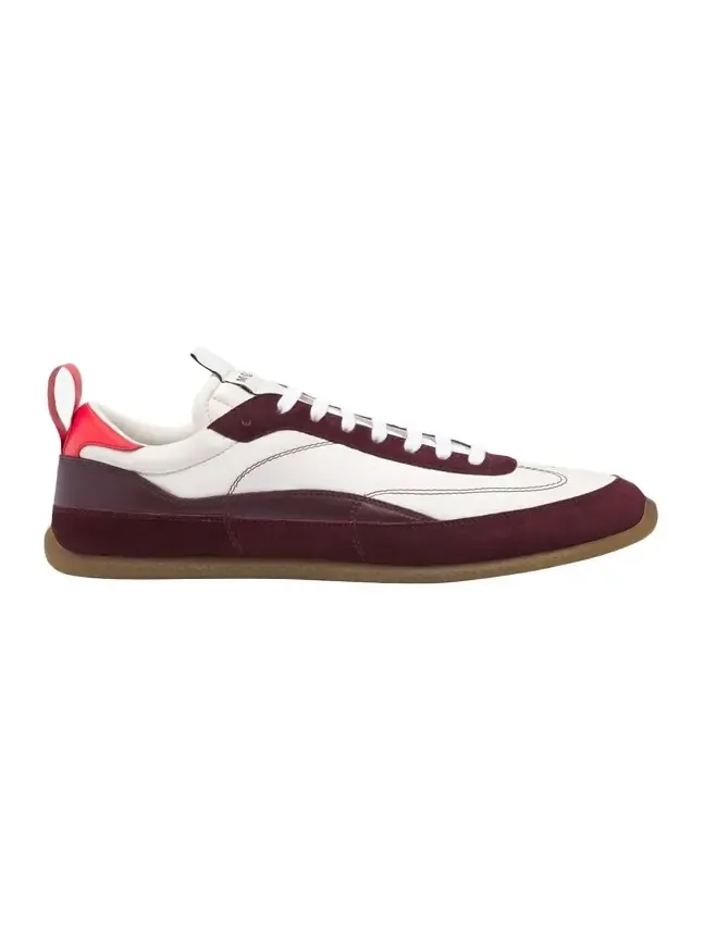 Alexander McQueen Men's EC1 Suede and Nylon Low-Top Trainers