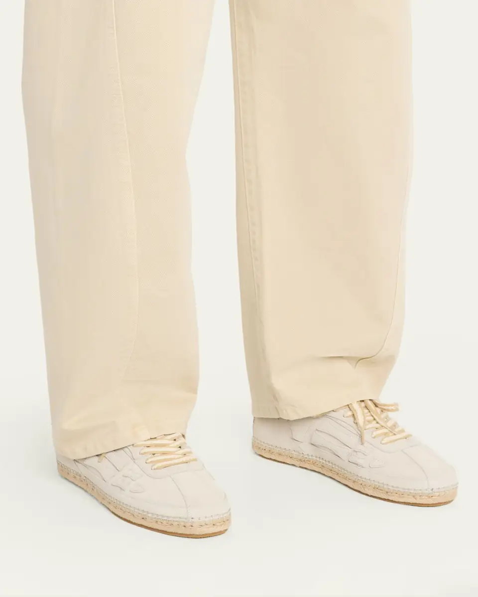 AMIRI Men's Skel Suede Espadrilles | Thumbnail 2