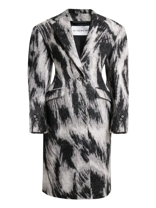 Animal Cocoon Coat Animal Cocoon Coat