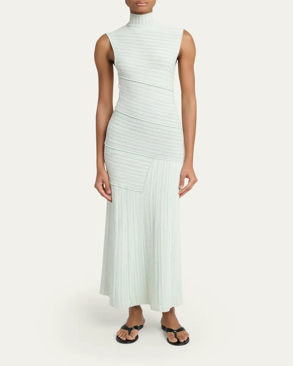 Proenza Schouler Federica Micropleated Knit Dress | Thumbnail 2