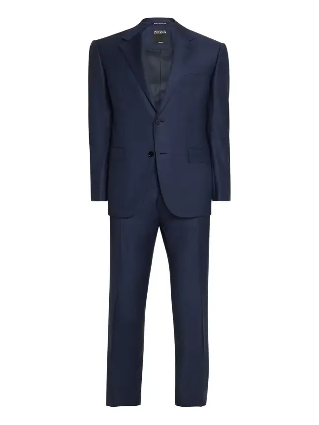 Men's Trofeo Wool Texture-Stripe Two-Piece Suit Men's Trofeo Wool Texture-Stripe Two-Piece Suit